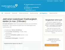 Tablet Screenshot of kreditvergleich.org